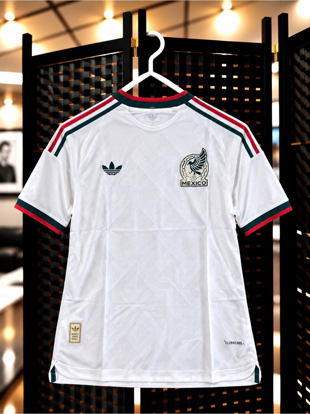 Mexico White Soccer Jersey